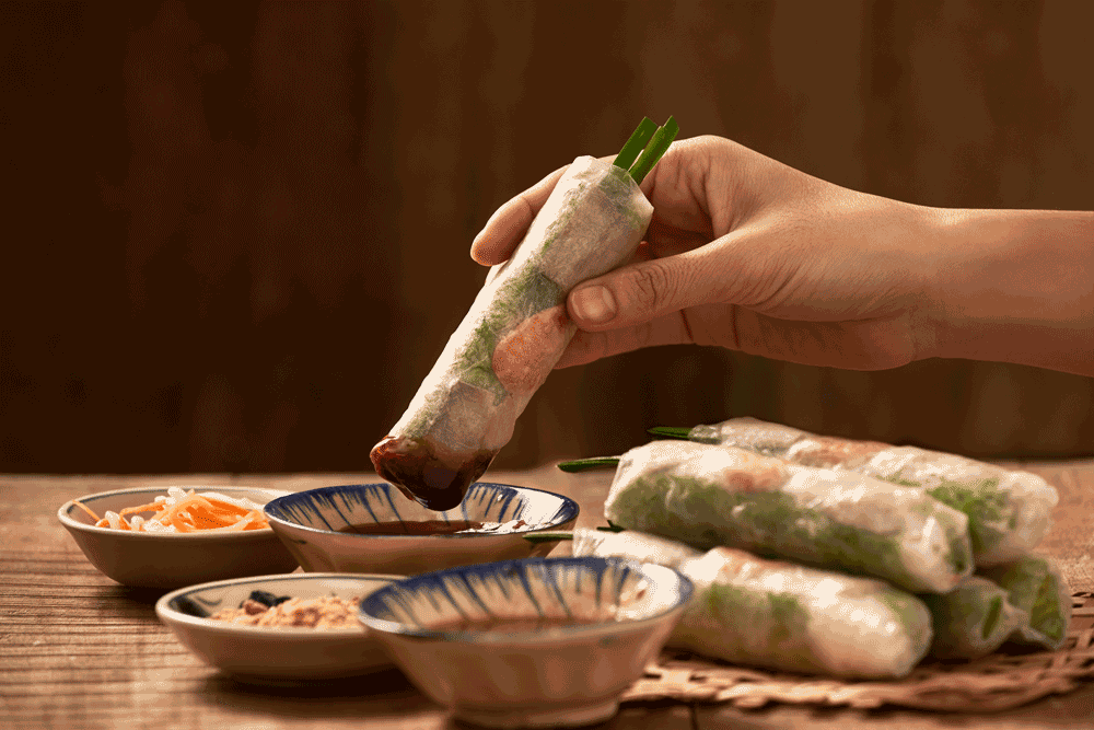 rice paper roll